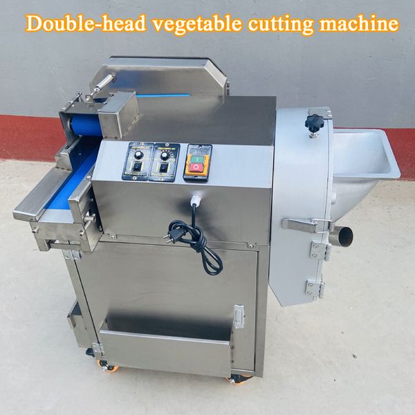 Commercial vegetable dicer for efficient tomato and onion cubing