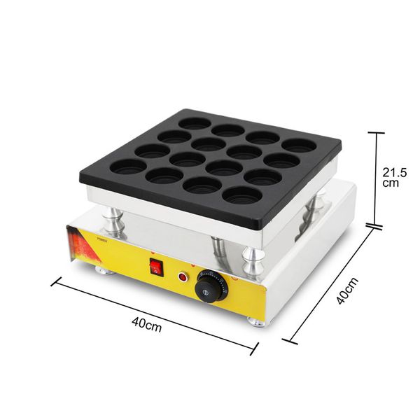 Commercial-grade red bean cake and egg burger machine with non-stick pancake maker, 110V/220V compatible