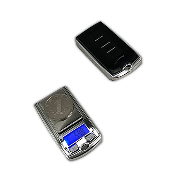 Compact digital pocket scales for precise weighing of jewelry and small items up to 200g with 0.01g accuracy