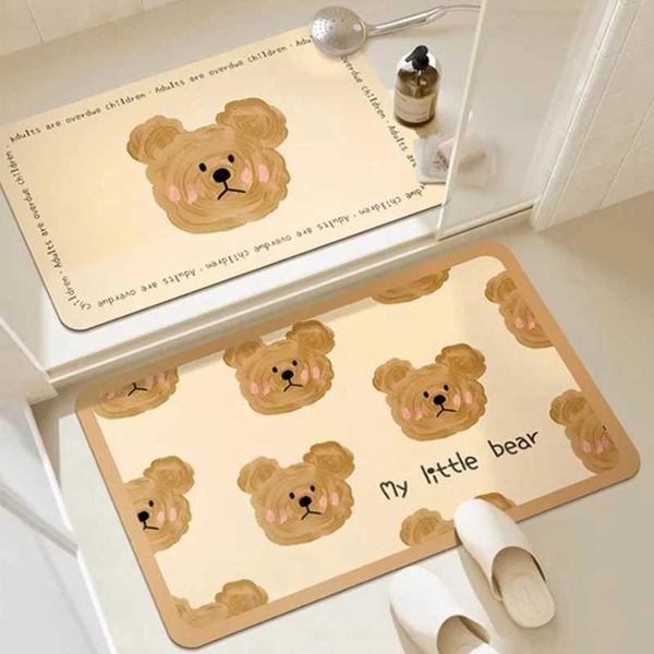 Cute Cartoon Pattern Floor Mat Quick-drying Absorbing Bath Mats Non-slip Foot Pad for Toilet Doorway Bathroom Home DecorC241227

Adorable cartoon-patterned quick-dry absorbent bath mat with non-slip base for bathroom, toilet or doorway decor