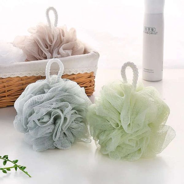 DHL wholesale mesh sponge balls for bathroom scrubbing, foaming body wash, and hotel supplies in mixed colors 0825