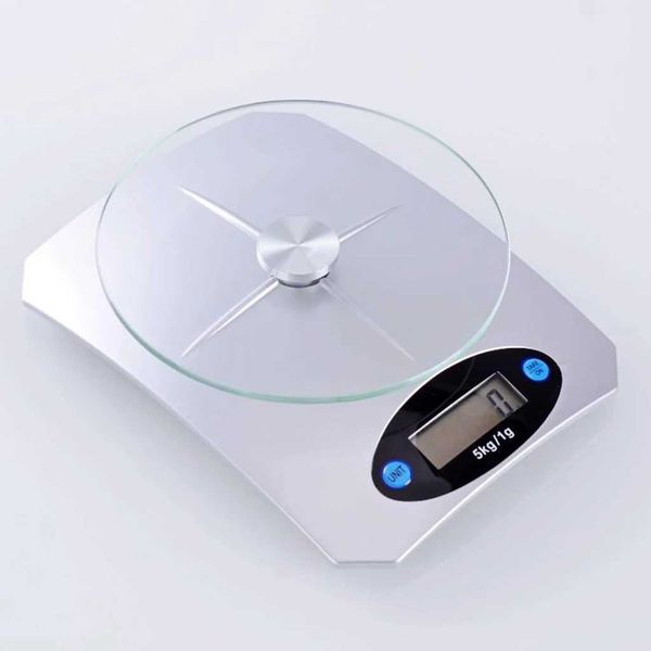 Digital ABS Glass Kitchen Scale 5KG for Cooking in Grams and Ounces M240815