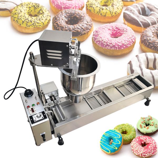 Donut Machine Fully Automatic Fryer Cake Dessert Shop Donuts Maker