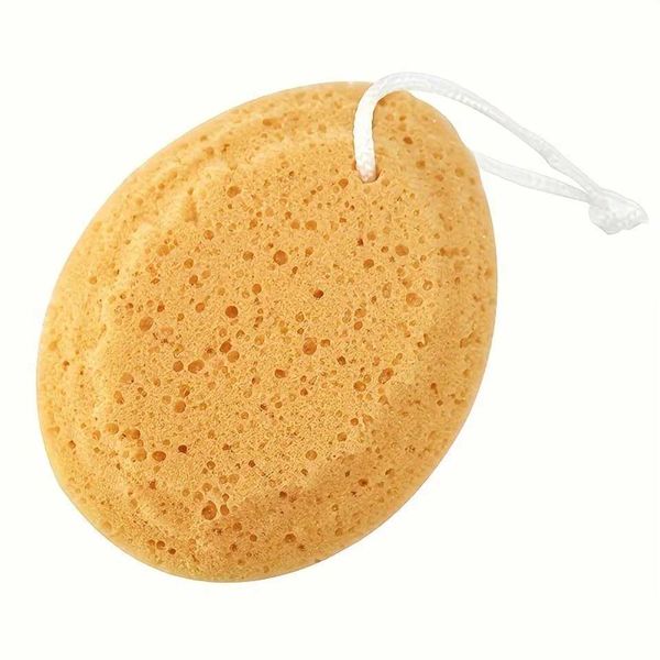 Eco-friendly bath sponge for gentle, natural cleaning, suitable for adults and kids