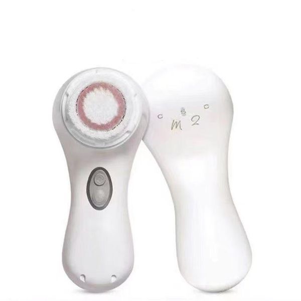 Electric facial cleansing brush for ultrasonic pore cleaning and skincare