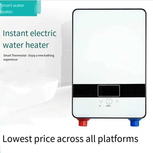 Electric instant water heaters for bathroom and kitchen, providing constant temperature shower and faucet flow