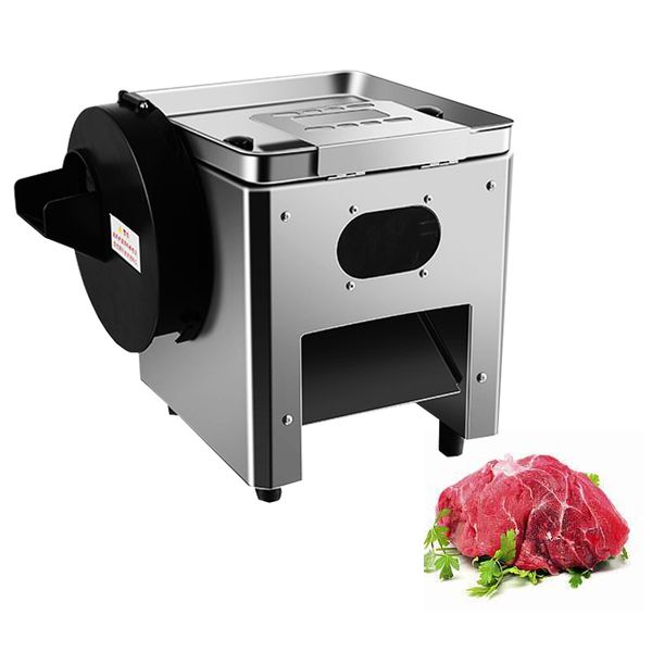 Electric meat slicer for high-quality pork and beef, also works as a vegetable cutter