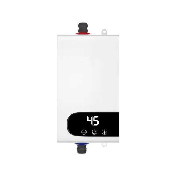 Electric tankless water heaters with smart touch and thermostat for showers, 220V induction heating