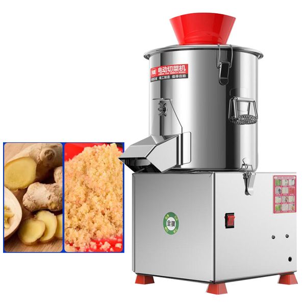 Electric vegetable chopper for dumpling fillings, ginger, garlic, chili, and meat grinding