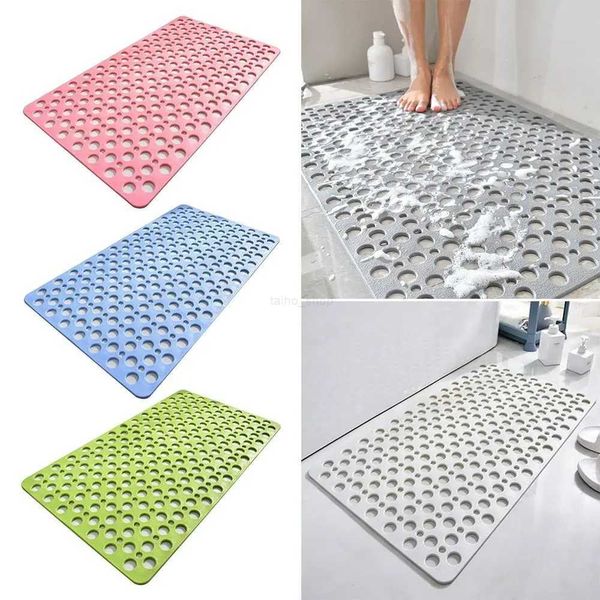 Extra large non-slip bath mat with strong suction and anti-mold TPE material