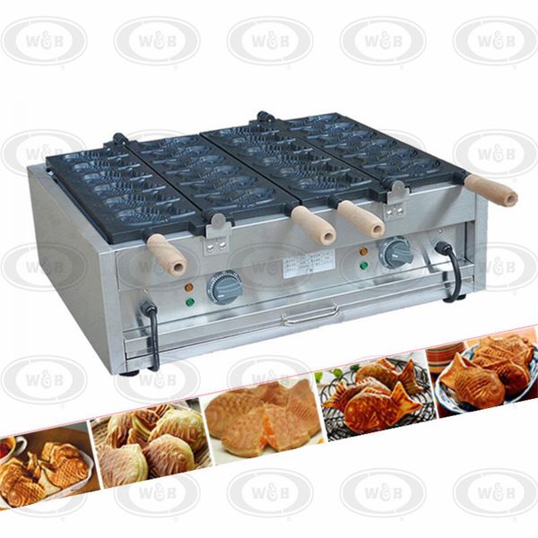 FY-1102A 110V/220V Electric Fish Taiyaki Maker with Recipe for 12 Waffles  

FY-1102A dual voltage electric fish-shaped waffle maker includes recipe for 12 waffles