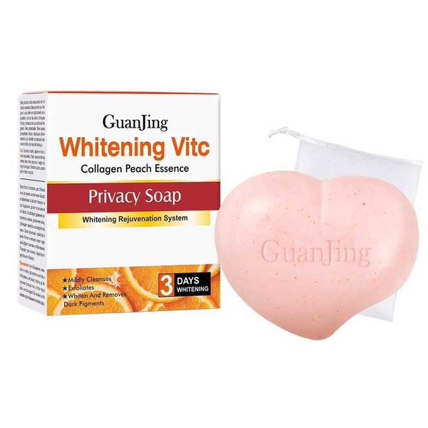 Handmade 80g Vitamin C Collagen Soap for Gentle Cleansing