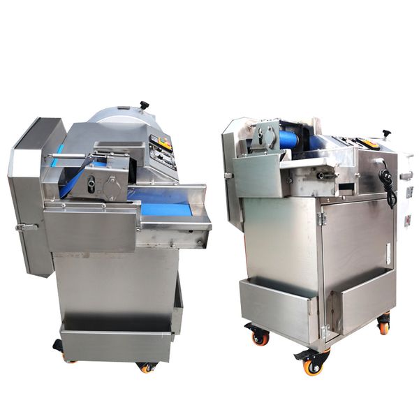 High-powered electric vegetable cutter for slicing potatoes, carrots, and onions