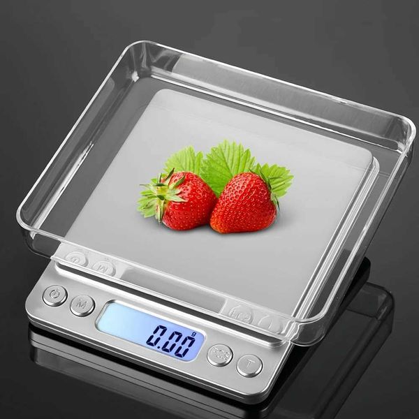 High-precision digital kitchen scale with multi-unit conversion, smart counting, and HD display, ideal for jewelry, coffee, tea, and baking