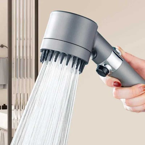 High-pressure portable shower filter with rainfall faucet for bath accessories