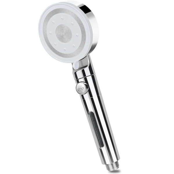 High-quality 5-mode handheld shower with adjustable pressure, water-saving filter, and bath accessories T241030