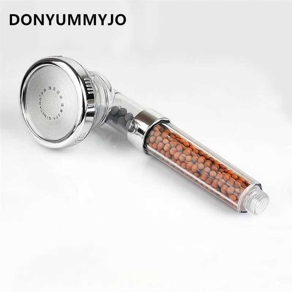 High-quality three-function high-pressure water-saving plastic shower filter balls for bathroom accessories