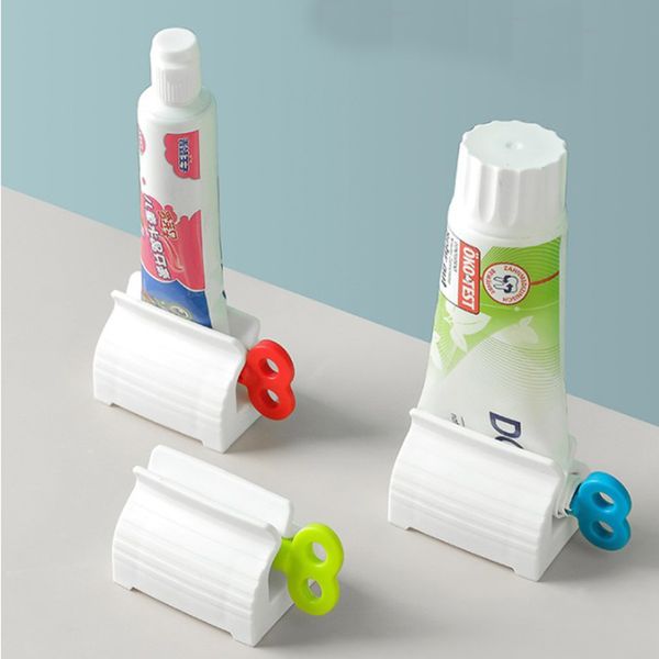 Home Toothpaste Dispenser Squeezer Bathroom Accessories Toothpaste Holder Organizer Hair Dye Creative Squeezers No Waste Dispensador De Past

Rewritten:
Bathroom toothpaste dispenser squeezer organizer for hair dye and paste, preventing waste