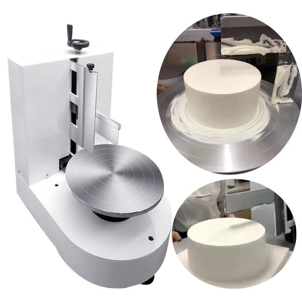 Household small automatic cake cream spreader for baking and pastry shops