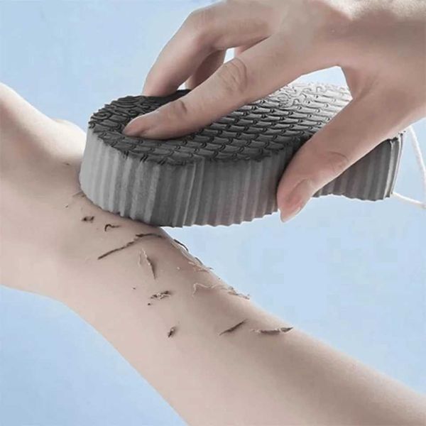 Hypoallergenic shower sponge for gentle exfoliation and skin renewal