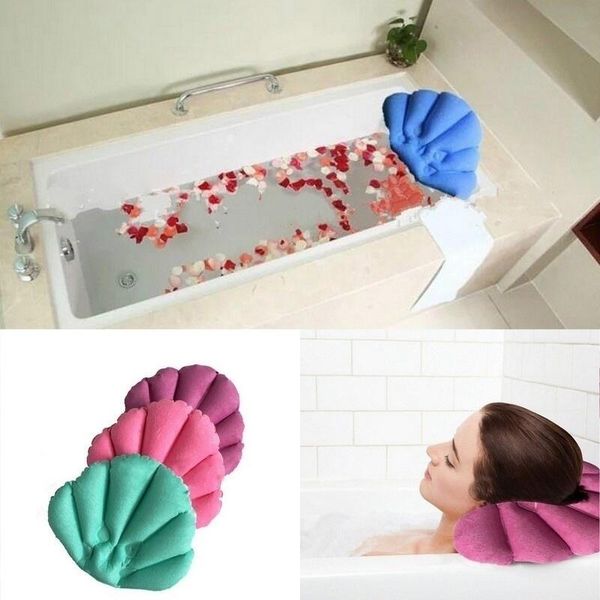 Inflatable bathtub cushion for neck support, offering a comfortable spa experience at home with free shipping in 2019