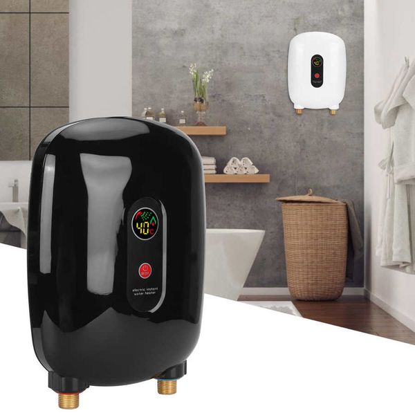 Instant 220V tankless water heater with temperature control for showers