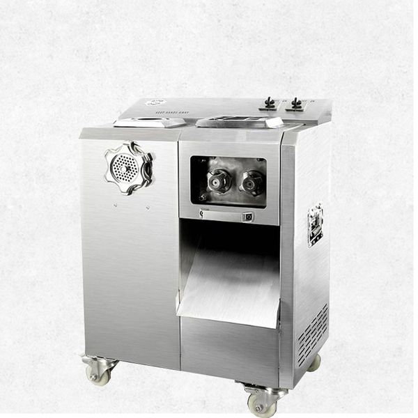 Large meat cutter machine slicer multi-function meat cutting machine automatic removable knife group meat grinder machine