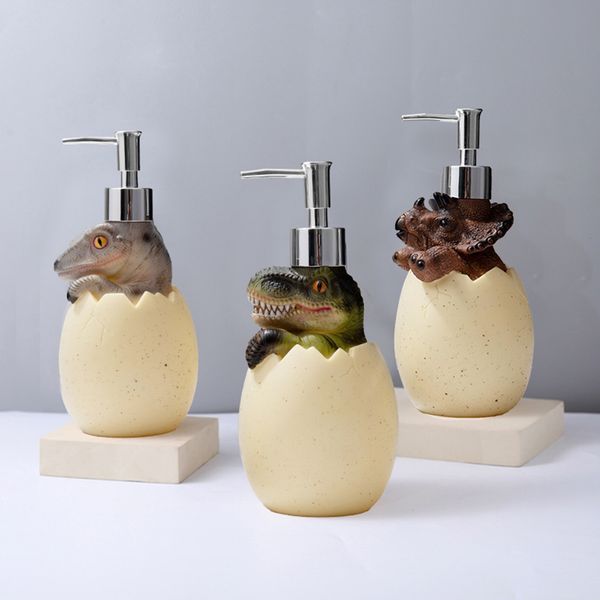Liquid Soap Dispenser Creative Dinosaur Shape Lotion Bottle Hand Sanitizer Bathroom Shampoo Shower Gel s Empty s 221123

Rewritten:
Innovative dinosaur-shaped liquid soap dispenser for hand sanitiz...