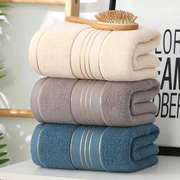 Luxurious cotton bath sheet and towel, super absorbent for spa, shower, swimming, travel, or hotel use, size 70x140cm