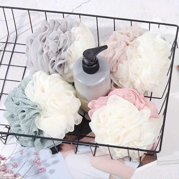 Luxury Soft Mesh Loofah Shower Poufs Pack - Exfoliating Bath Sponges for Body and Daily Scrubbing Durable and Long-lastingT250115

Premium soft mesh shower poufs set - gentle exfoliating bath sponges for daily body scrubbing, built to last