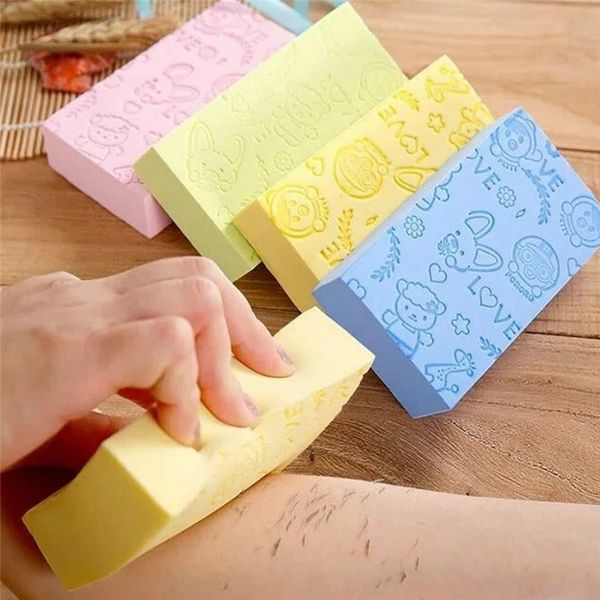 Magic Bath Sponge Baby Sponge Exfoliating Massage Bath Towel Bathe Rubbing Towel To Dead Skin Bath Ball Multicolor Accessories