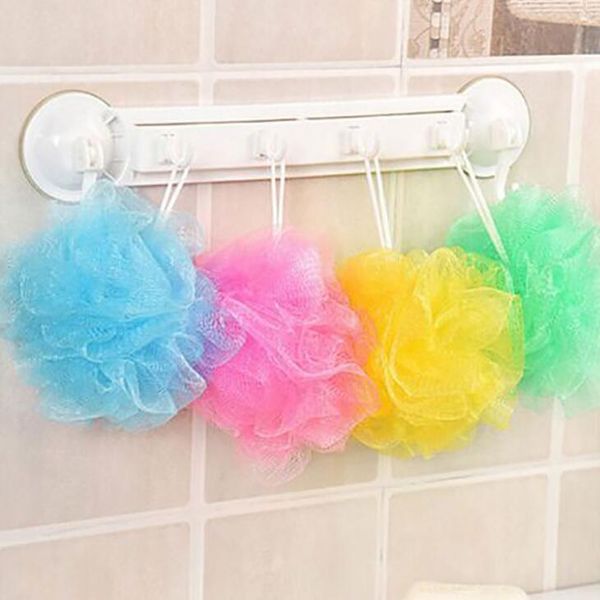 Mesh Bath Ball Shower Sponge Loofah Ball Soft Nylon Mesh Puff Body Cleaning Balls Bath Shower LX2159