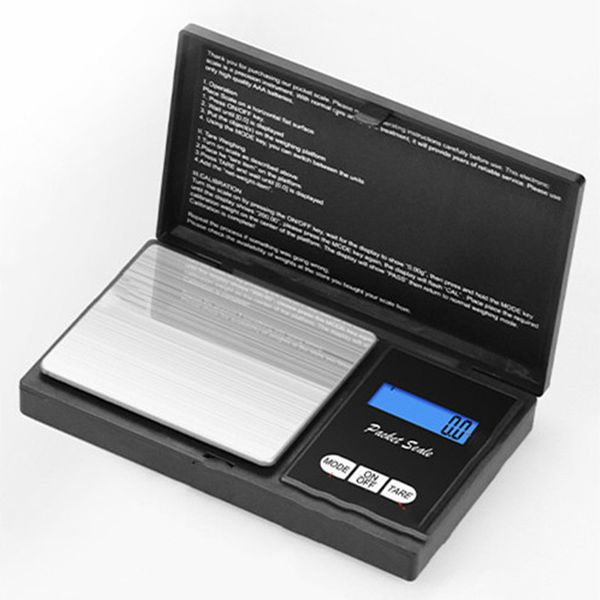 Mini pocket-sized digital kitchen scales for precise weighing of silver coins and gold jewelry, featuring an LCD display with 0.01g accuracy in 100g/200g capacities