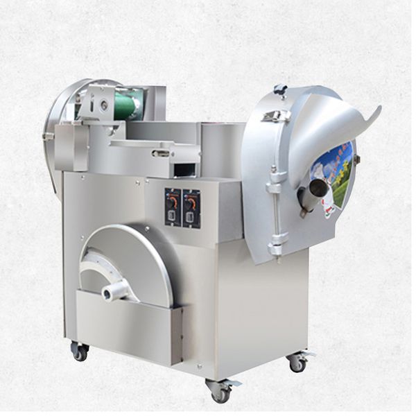 Multi-function vegetable cutter slices cucumber, carrot, cabbage, and green onion at 300-1000kg/h for sale