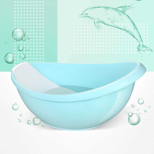 Multifunctional baby bath tub with seat for newborns to lie down comfortably