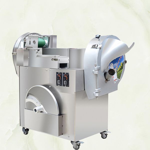 Multi-purpose vegetable slicer for potatoes, radishes, leeks, cabbage, and green onions, capable of slicing, shredding, and sectioning vegetables