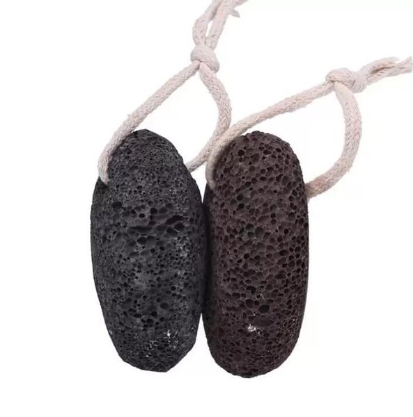 Natural lava pumice stone scrubber for removing foot calluses and pedicure care