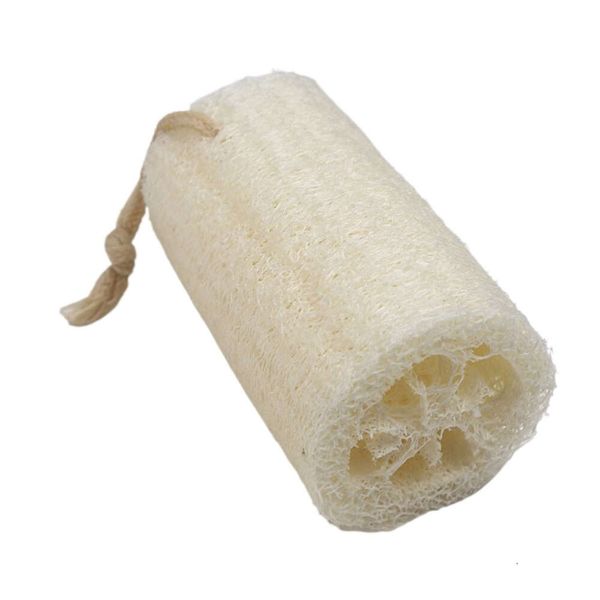 Natural loofah sponge for strong exfoliation and effective dirt removal, ideal for spa massage and durable bathroom use