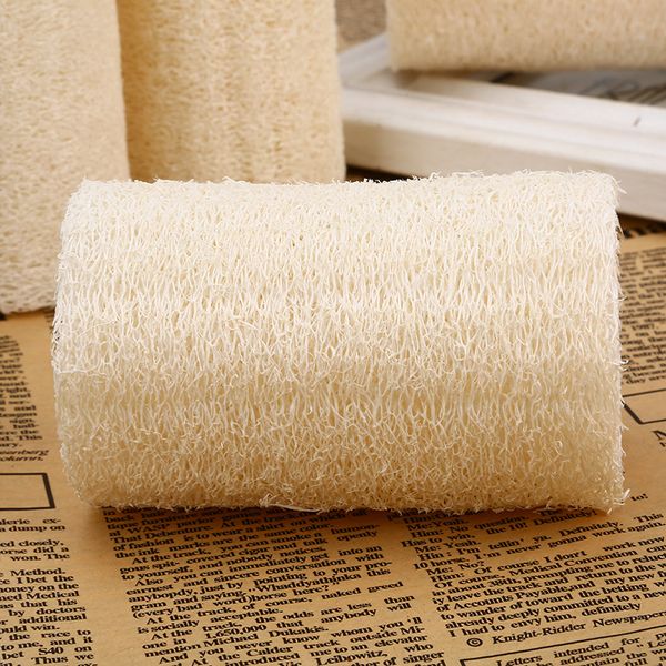 Natural Luffa Sponge for exfoliating dead skin and kitchen use, also serves as a massage and bath towel