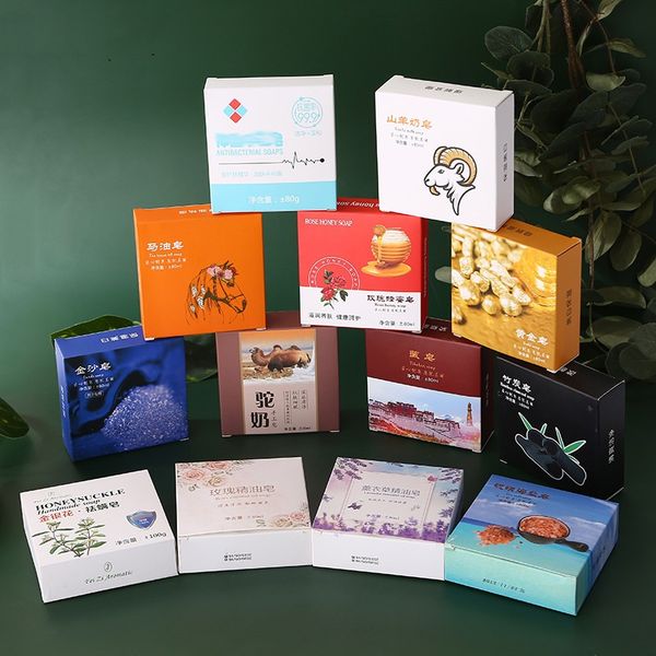 Natural Thai soap with rose, bamboo charcoal for hydrating, exfoliating, and cleansing hands and body