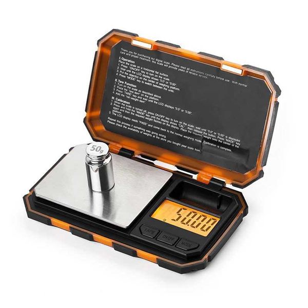 New 200gx 0.01g Digital Mini Scale Pocket Jewelry Scale 0.01 High Precision Balance Professional Kitchen Weight Machine balanceM240815
