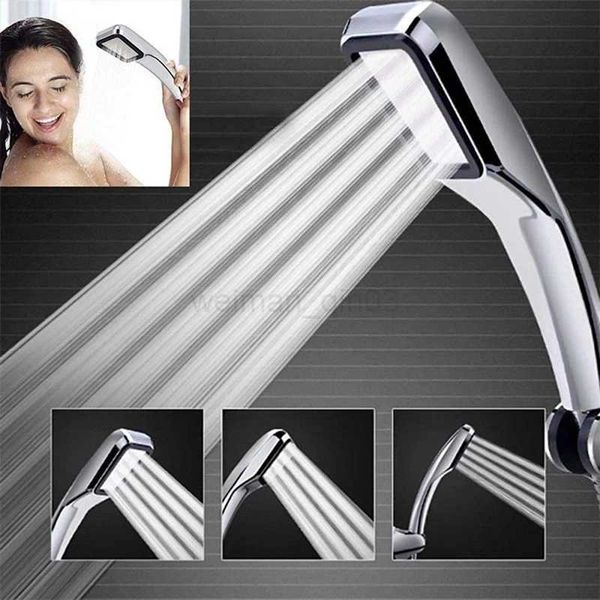 New 300-hole square handheld pressurized shower nozzle for water-saving baths