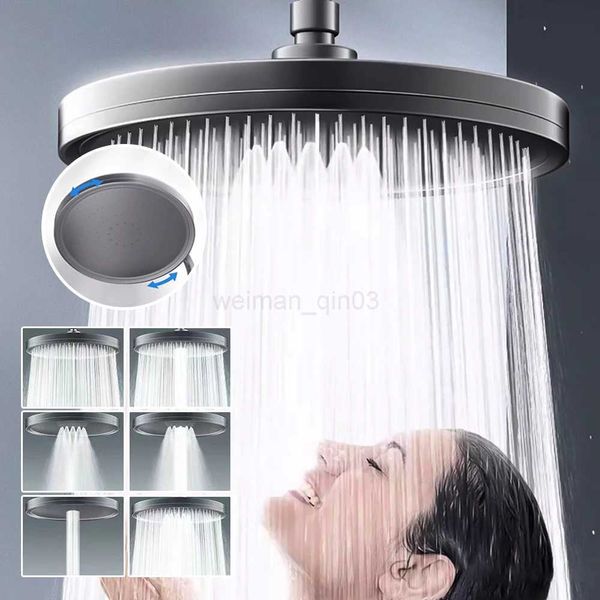 New 6-mode high-pressure large flow rainfall shower head with supercharged water saving faucet TopCL240710