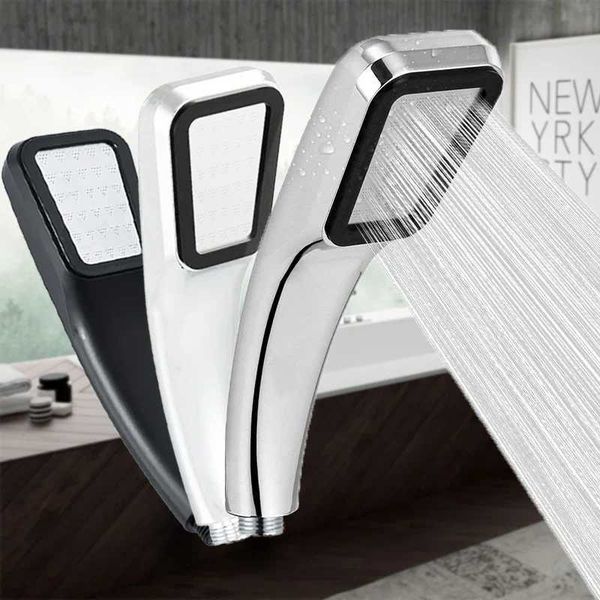 New Arrival 300-Hole Square Handheld Pressure Shower Head for Water Saving Bath