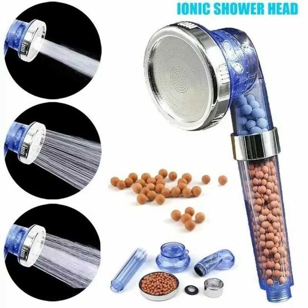 New Ionic High-Pressure Shower with Detachable Healthy Filtration, Saves 40% Water, Model Z241030