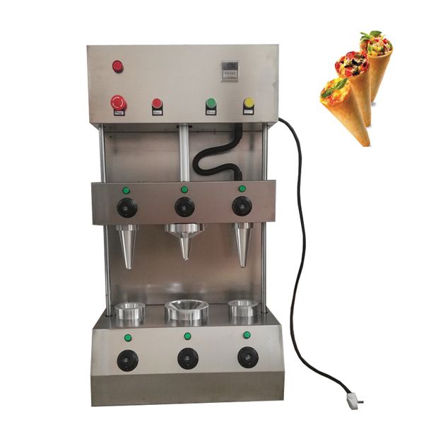 New stainless steel pizza cone maker with dual cones and umbrella included