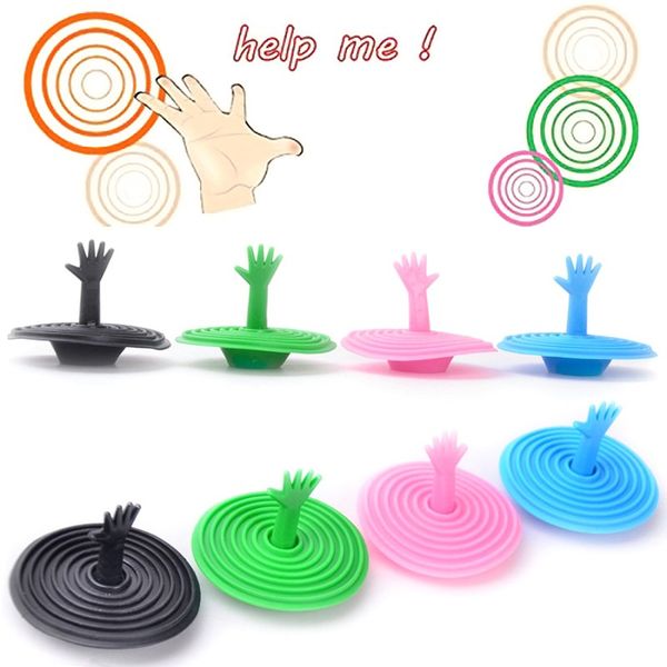 Originality Lovely Hand Shape Sink Plug Creative Sink Plug Water Plug Bathroom Practical Accessories