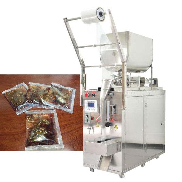Paste liquid packing machine designed for restaurant, canteen, and takeaway sauce bag production