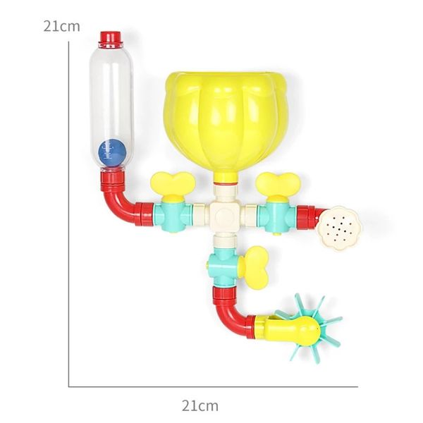 Pipes Baby Bath for Toddler Bath Kids Bath with Fun Widgets 250103
