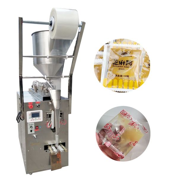Pneumatic multifunctional liquid paste filling machine for automatic bag packaging